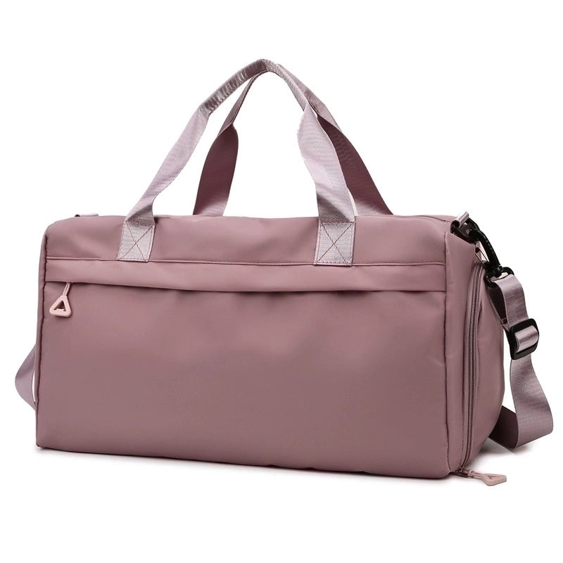 Unisex Streetwear Solid Color Oxford Cloth Waterproof Travel Bags