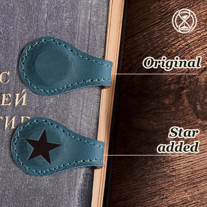 🔥Christmas Special Promotion 49% OFF -🎅 TimelessMark–Personalized Magnetic Leather Bookmark💥Buy 2 Get Free Shipping💥