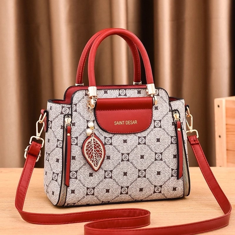 Women's Medium All Seasons Pu Leather Vintage Style Handbag