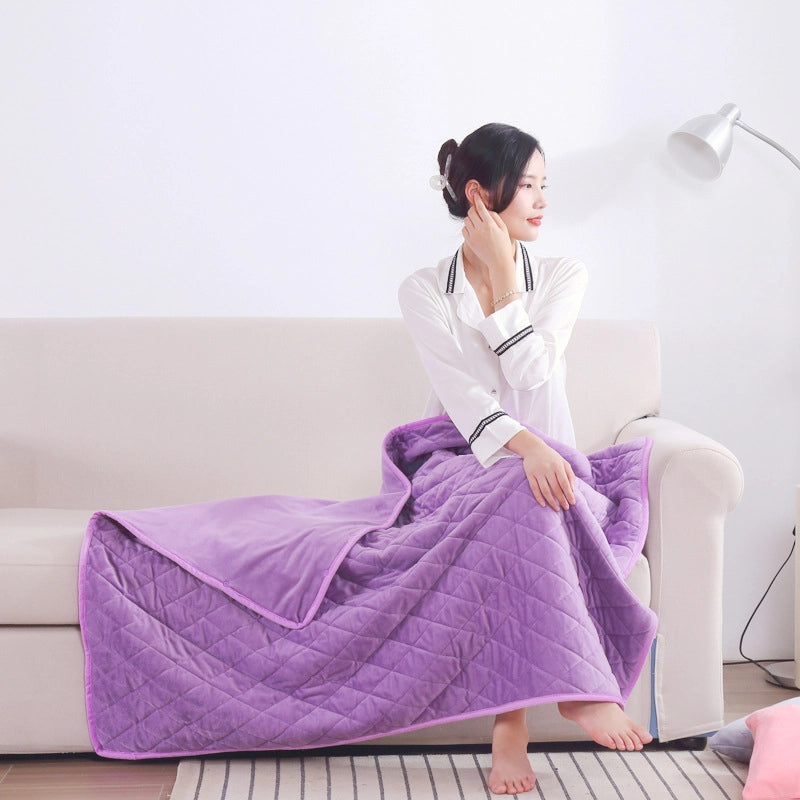 Casual Solid Color Polyester Electric Blanket Bedding
