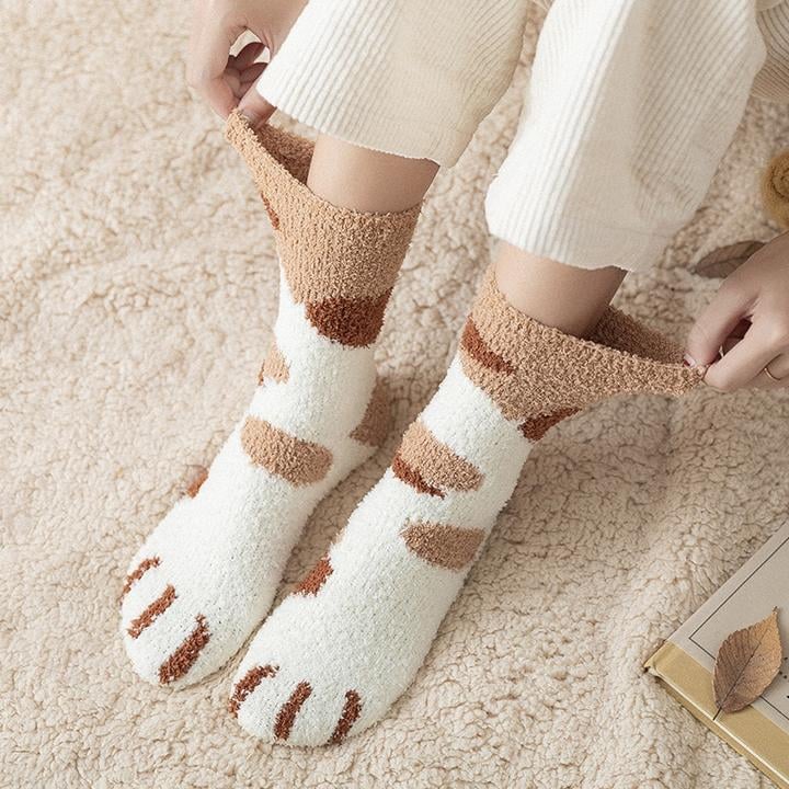 🔥 GRAN VENTA - MITAD DE PRECIO🔥Calcetines con Garras de Gato - Promoción Navideña 🎁