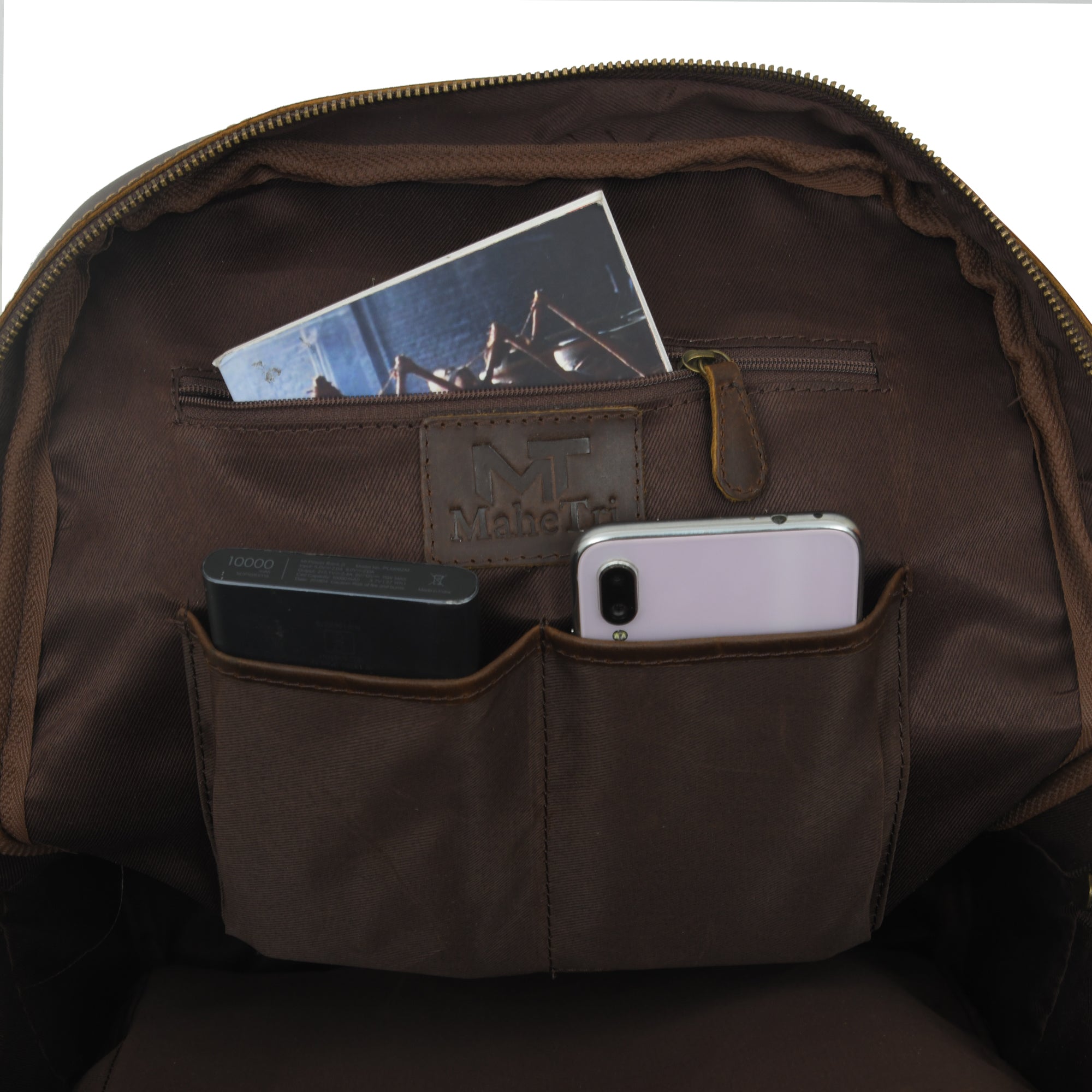 Unisex Buffalo Leather Backpack