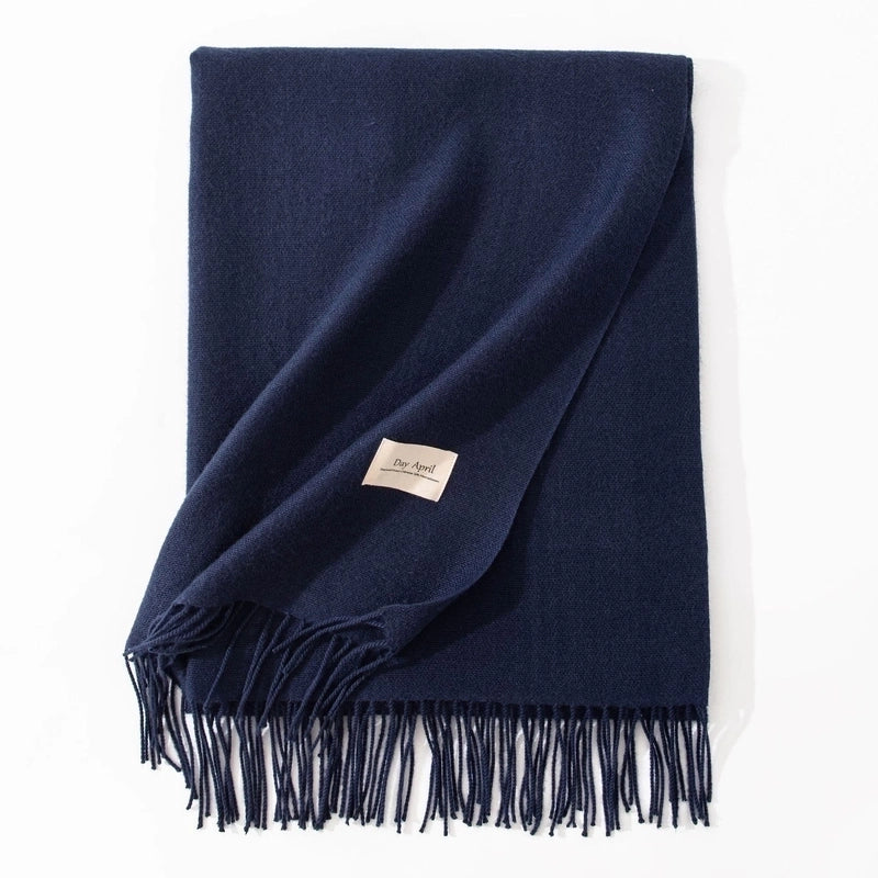Scarf Winter Warm Windproof Shawl Women's High-end  Women's Cashmere Scarf