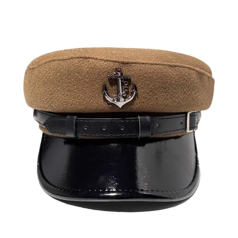 Women's Elegant Basic Minimalist Solid Color Curved Eaves Beret Hat