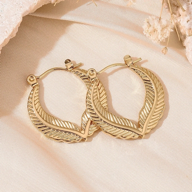 1 Pair 5 Pairs Minimalist Classic Style Solid Color Asymmetrical 304 Stainless Steel 18K Gold Plated Earrings