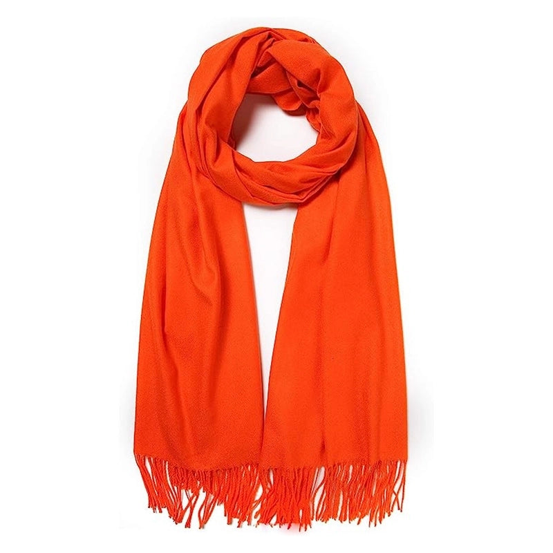 Double-sided Cashmere-like Autumn And Winter Couple Mid-length Warm  Sweet Women's Scarf Shawl