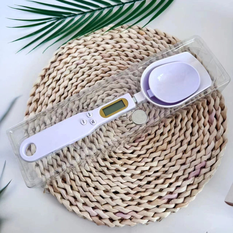 Pastoral Solid Color Plastic Spoon Scale