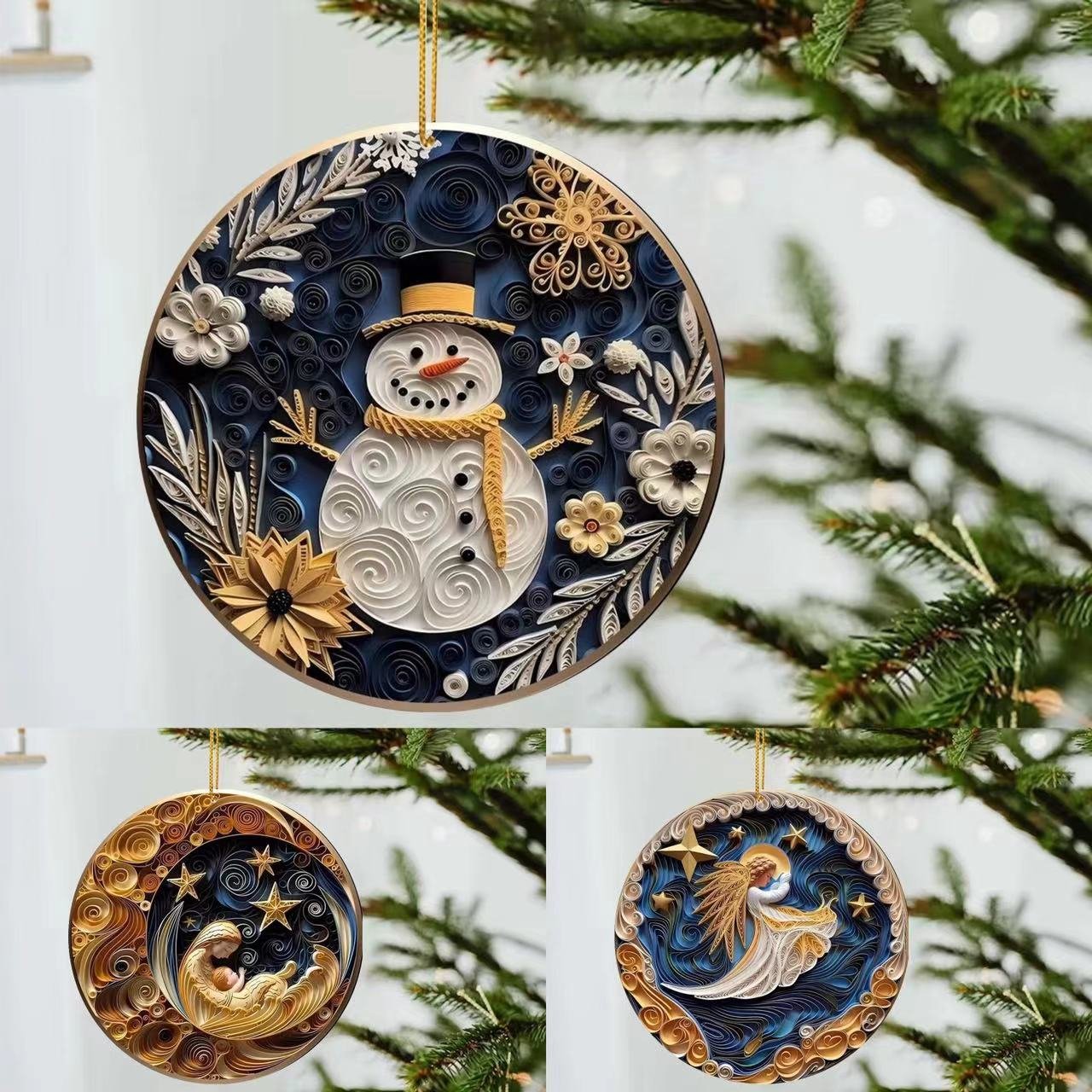 2023 Handmade Ornaments With Good Wishese