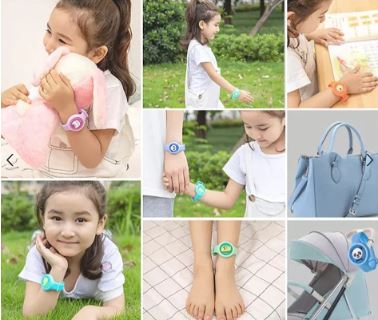 Mosquito Repellent Watch. Baby Cute Cartoon Anti-Mosquito Band Bracelet