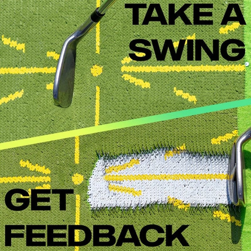 ⛳2023 New Golf Training Mat for Swing Detection Batting