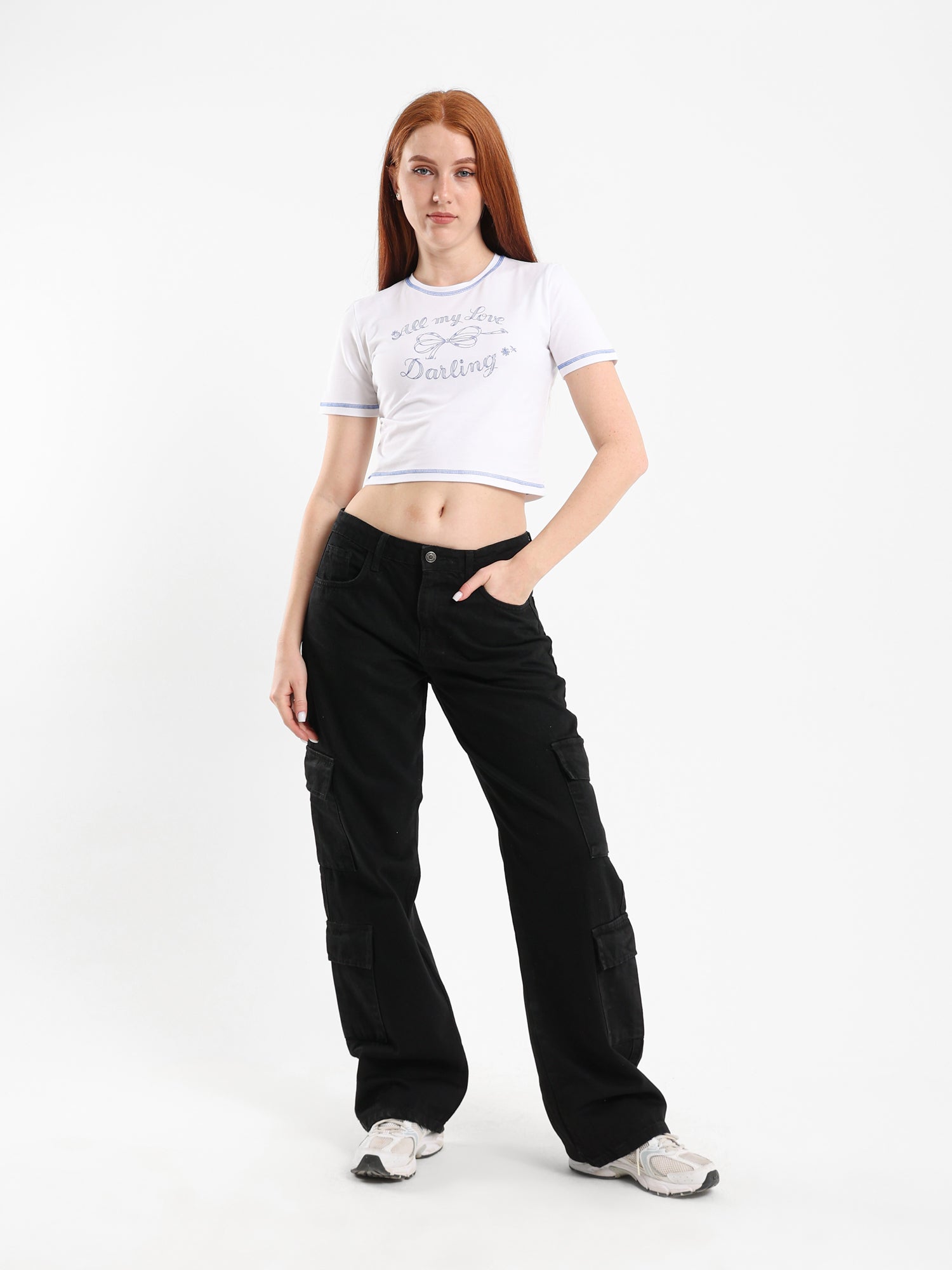 Fitted Cropped Tee