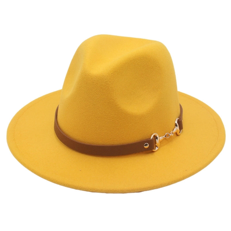 Top Hat Shanghai Beach Gentleman Performance Outdoor Travel Autumn And Winter Hat Fedora