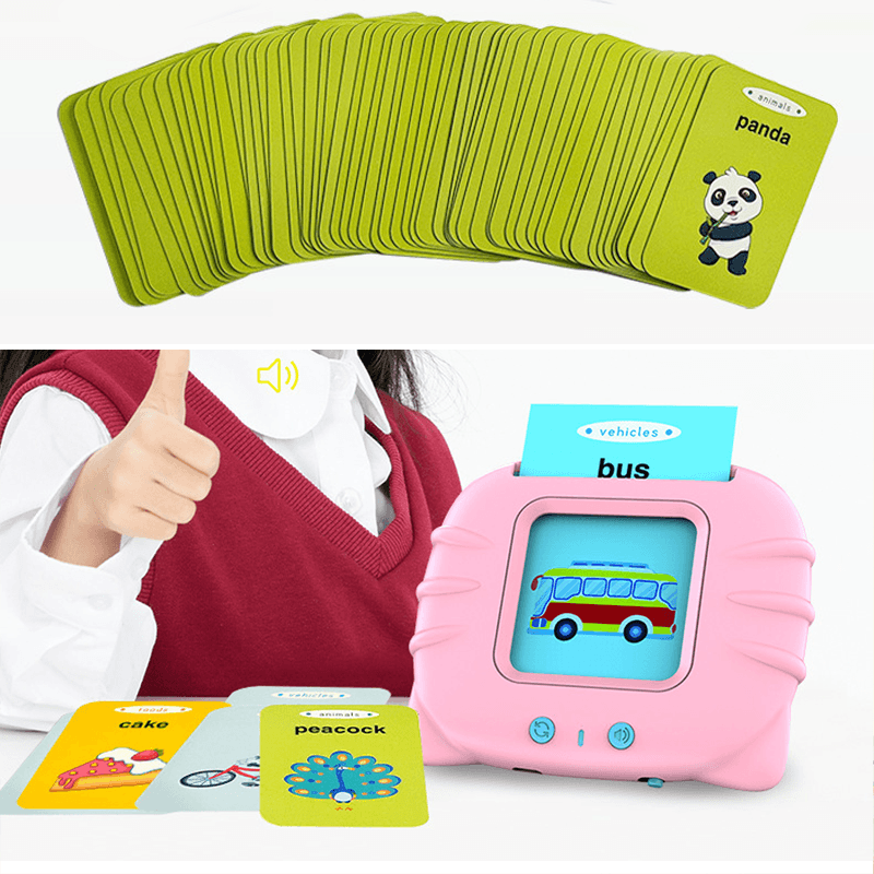 Talking Flash Cards Educational Toys