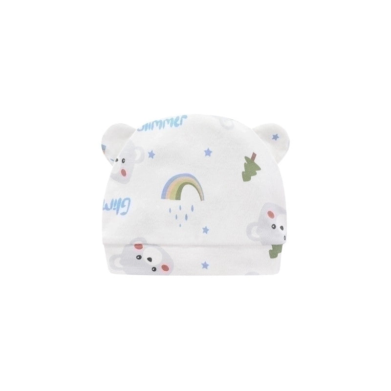 Baby Girl's Baby Boy's Cartoon Style Cute Star Bear Printing Baby Hat