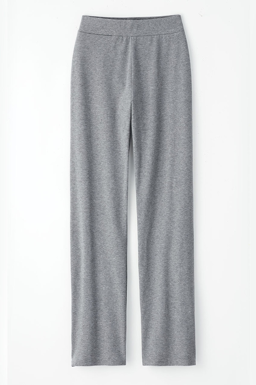 Endless Comfort Straight-Leg Pull-On Pants