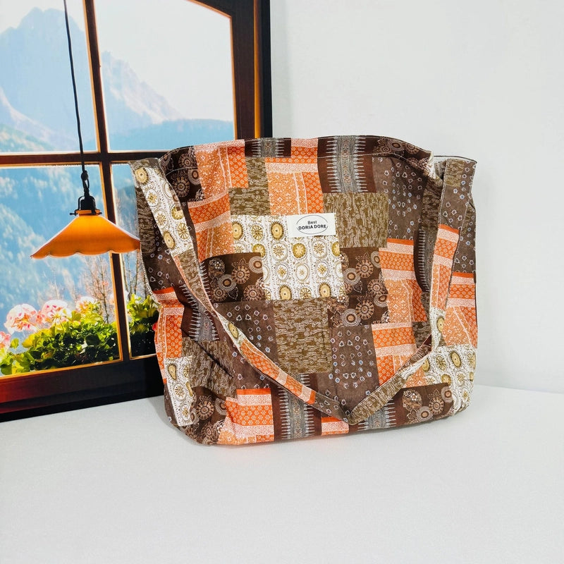 New Niche Design Floral Shoulder Bag Crossbody Bag Women's Fresh Sweet Street Large Capacity Handbag Trendy