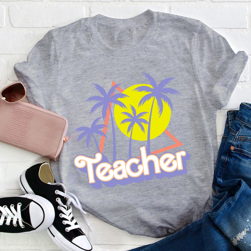 Teacher Summer Time Teacher T-Shirt