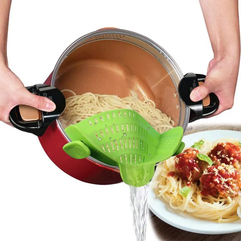 Silicone Clip-on Strainer