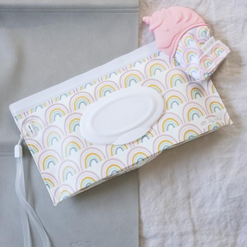 Take & Travel Pouch? Reusable Wipes Case