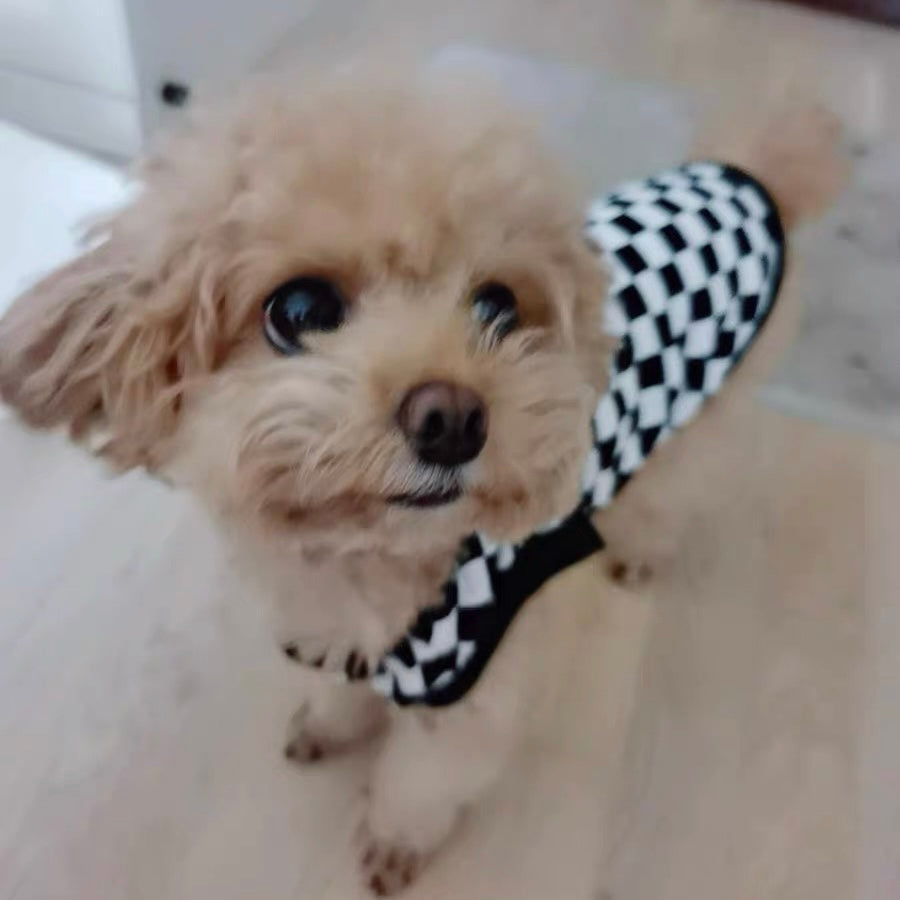 Mosaic Pattern Cotton Dog Vest