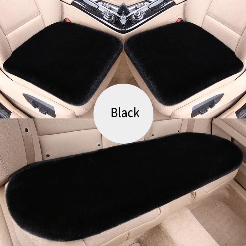 -Plush Car Seat Cushion