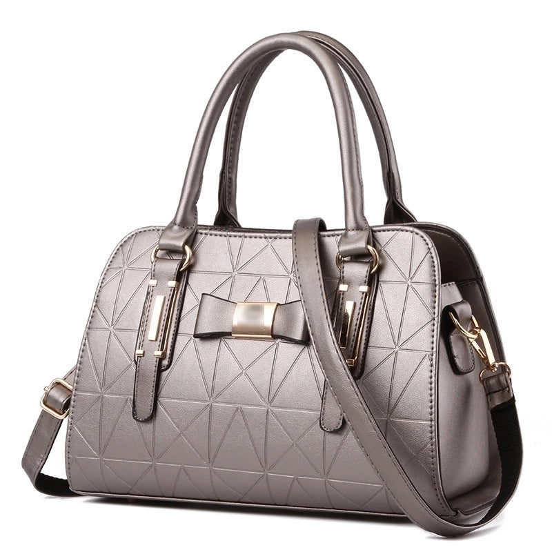 Women's Large All Seasons Pu Leather Fashion Handbag