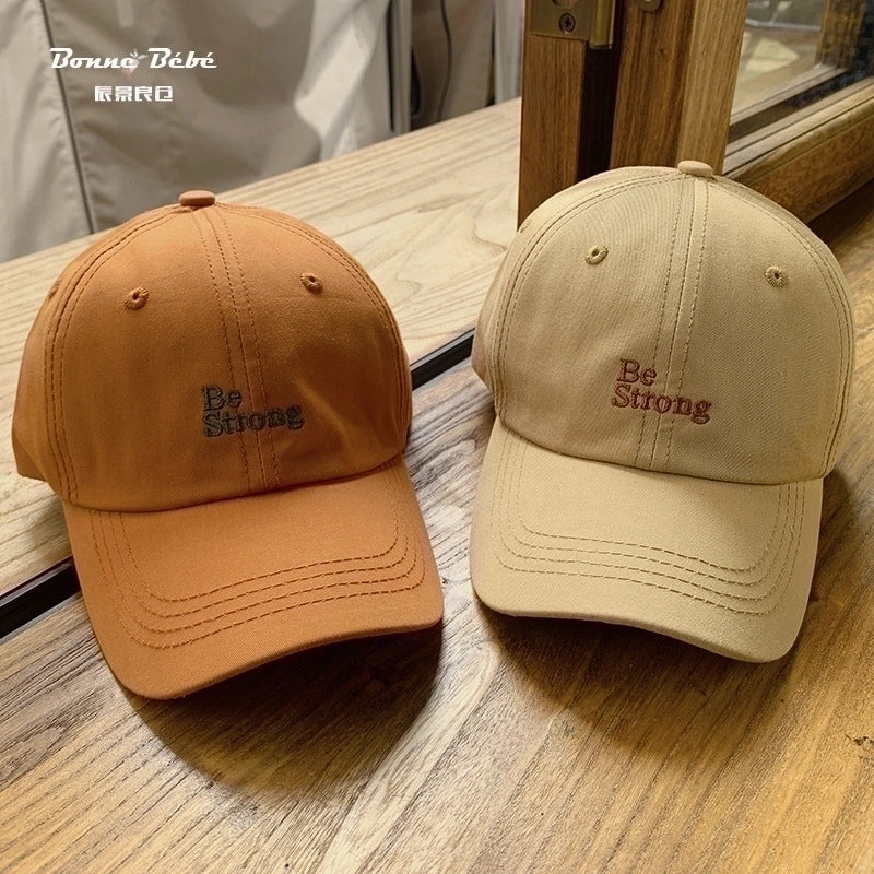 Children Unisex Fashion Letter Embroidery Bucket Hat