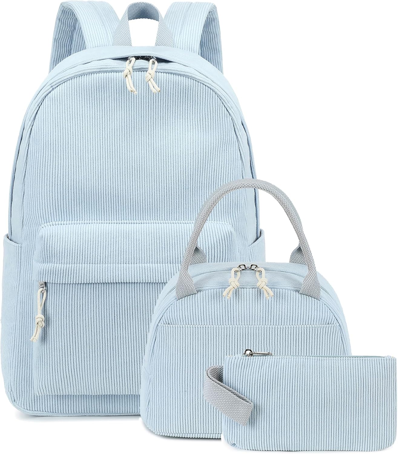 Bluboon School Backpack Teens Girls Boys Kids School Book Bags with Lunch Box Pencil Bag
