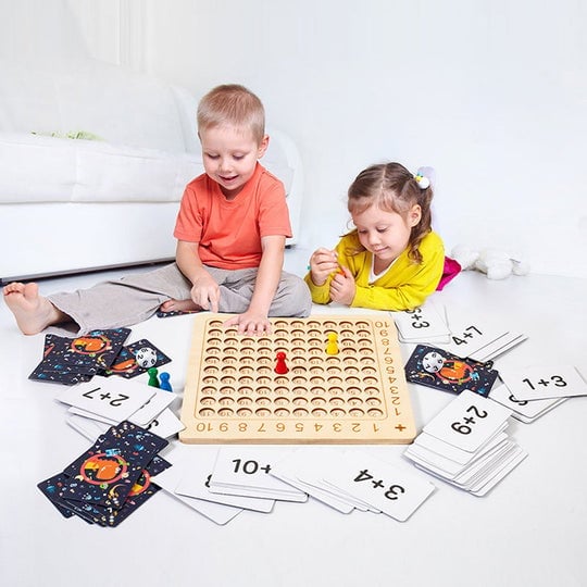 💥  Promotion- SAVE 48% OFF- Wooden Multiplication Board Game - BUY 2 GET EXTRA 10 % OFF & FREE SHIPPING!