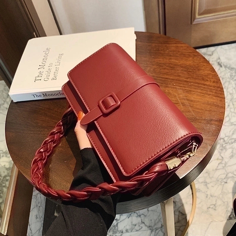 Women's Small All Seasons Pu Leather Streetwear Shoulder Bag