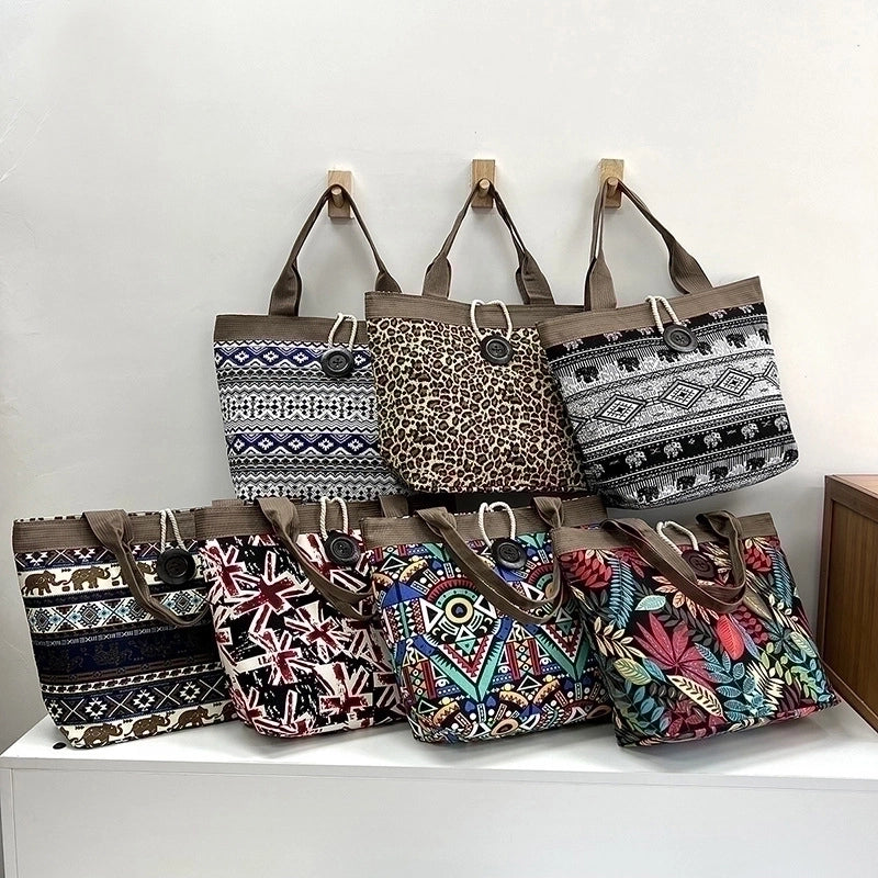 Women's Large All Seasons Canvas Streetwear Underarm Bag