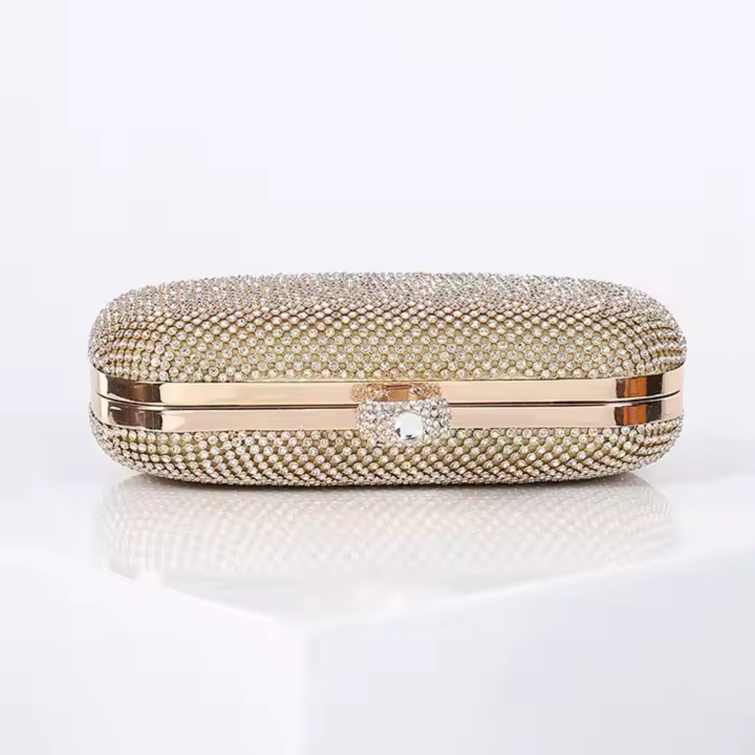 Shiny Ring Diamond PC+ABS Evening Clutch