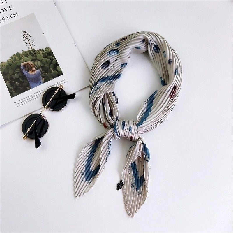 Summer Literary Folds Fashion Scarves