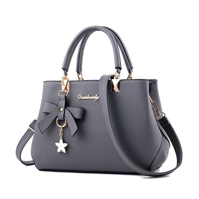 Women's Large All Seasons Pu Leather Basic Tote Bag