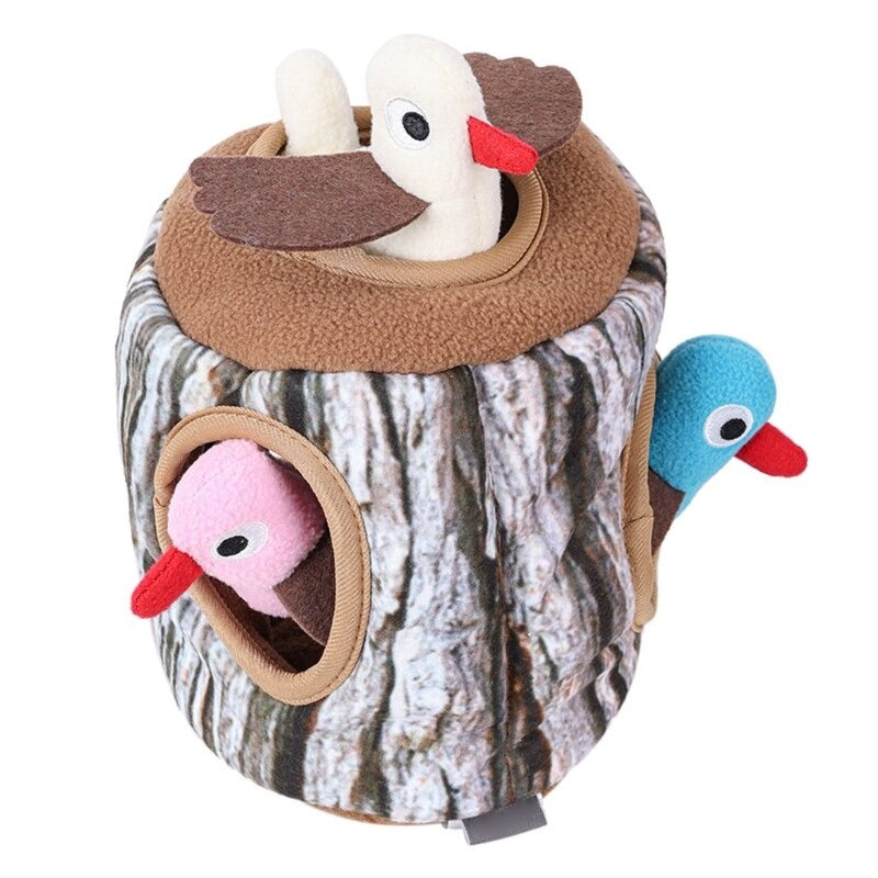 Dog Tree Hole Dispensing Toys