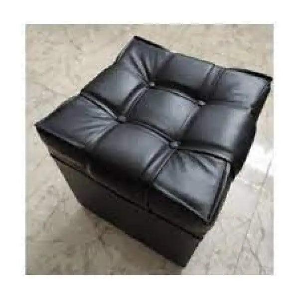 Square Shape PU Leather Rest Stool 13