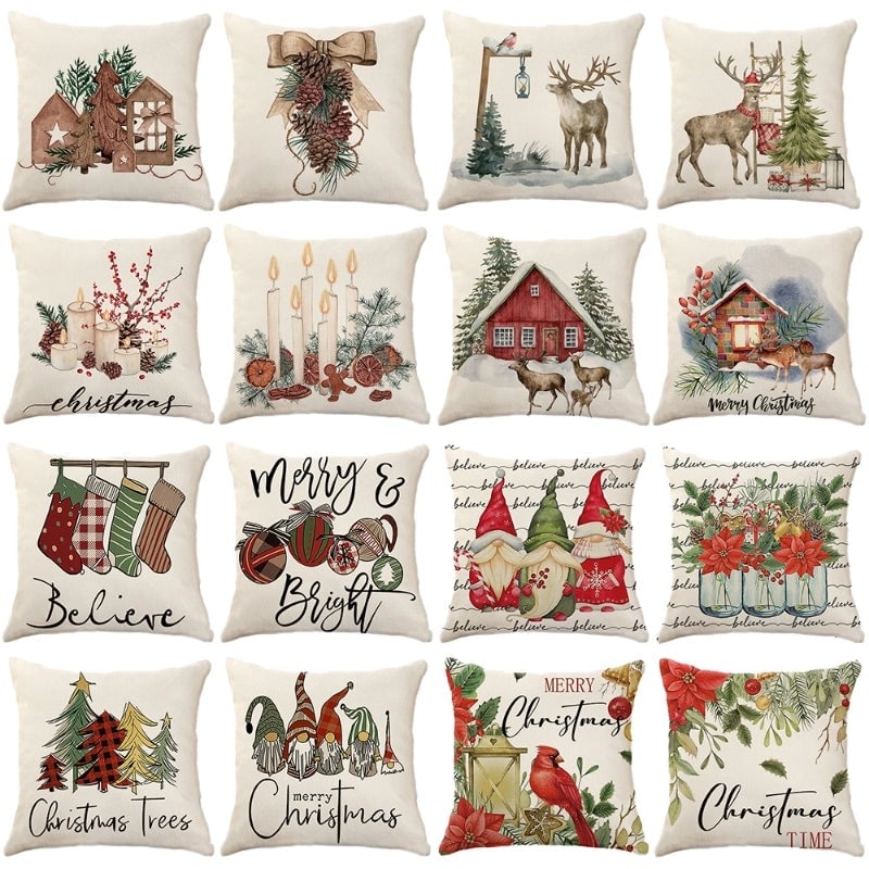 Christmas Couch & Sofa Decor