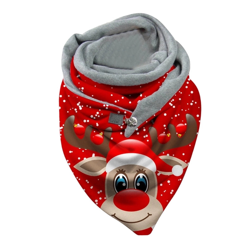 Unisex Cute Ditsy Floral Winter Scarves