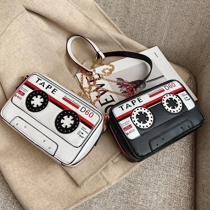 Small Pu Leather Fashion Square Bag Shoulder Bag