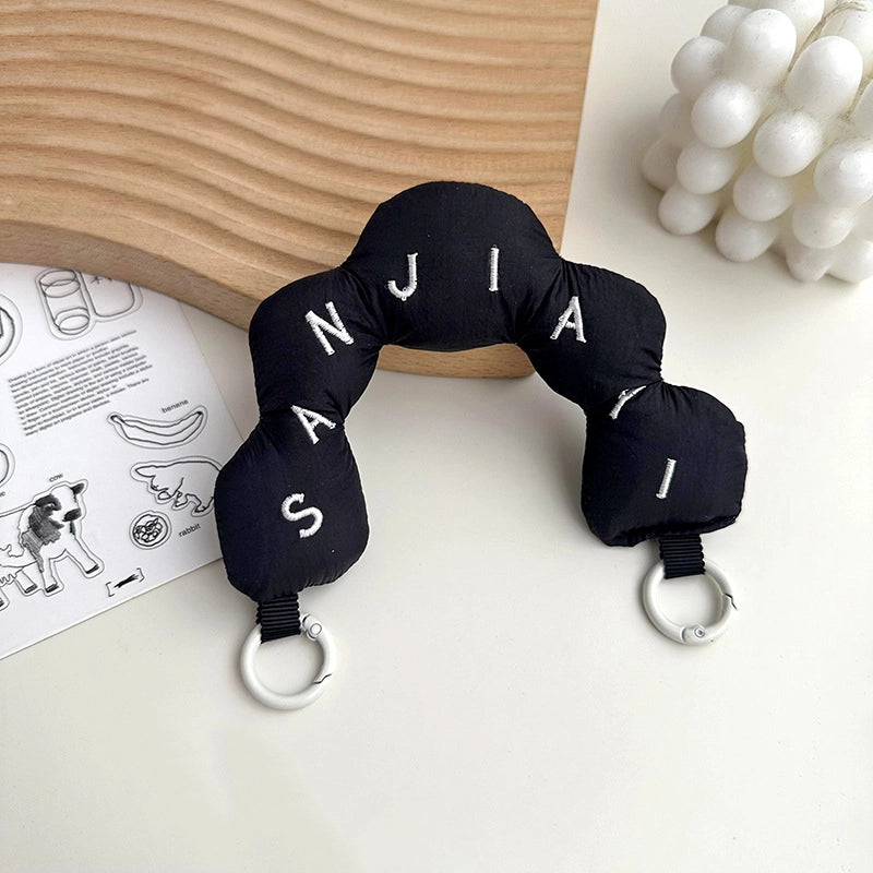 Women's Polyester Printing Animal Color Block Cute Square Buckle Shoulder Bag Phone Wallets
