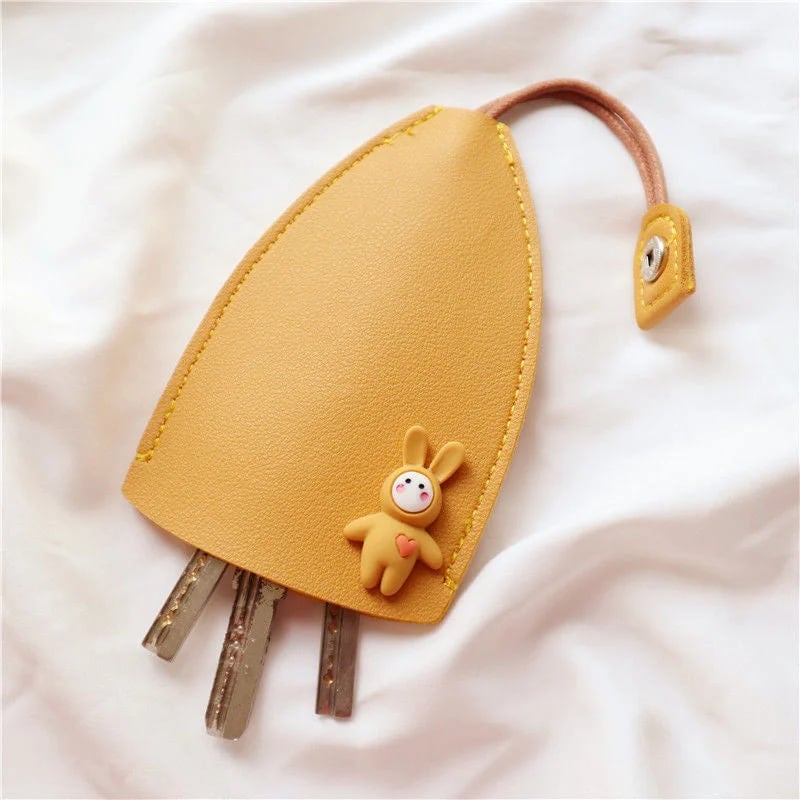 Cute Fruits PU Leather Key Bag