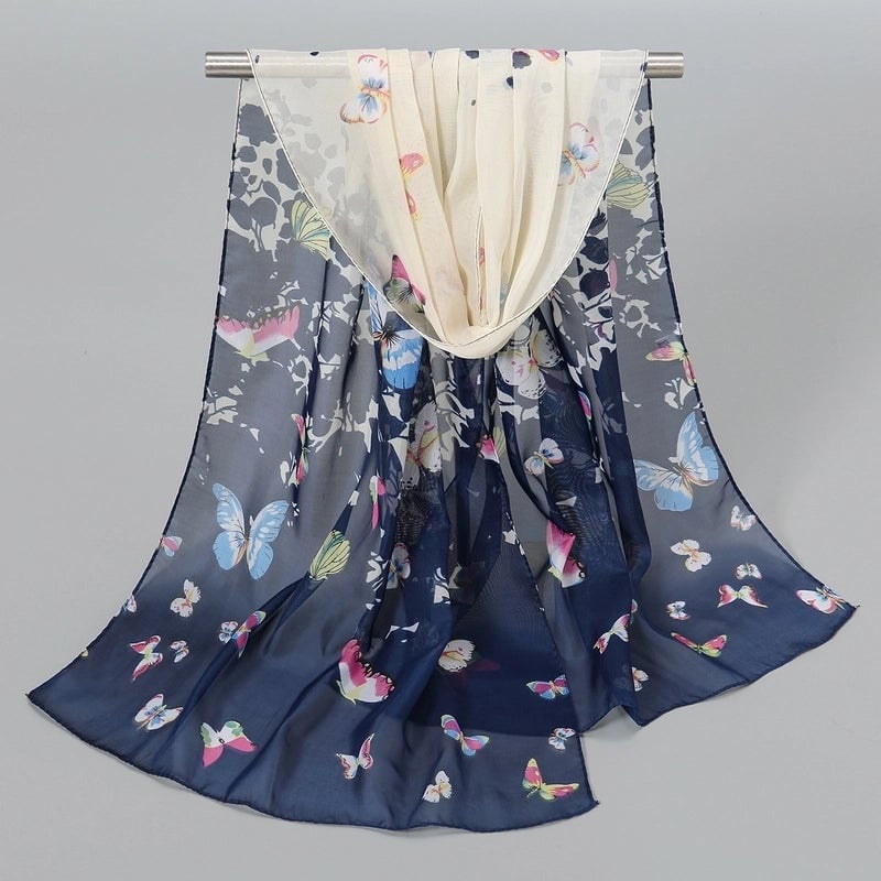 Women's Streetwear Solid Color Chiffon Scarves & Gloves