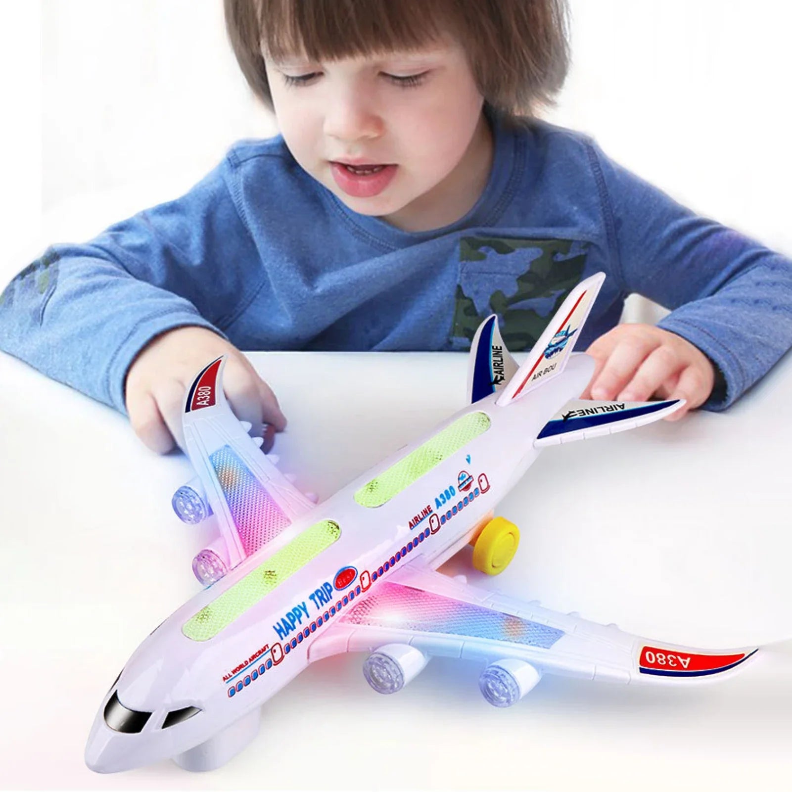 AIRBUS A380 AIRPLANE TOY