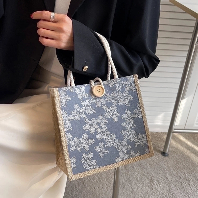 Women's Small All Seasons Canvas Vintage Style Square Bag