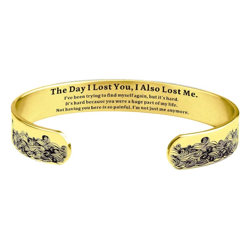 The Day I Lost You Memorial Bracelet