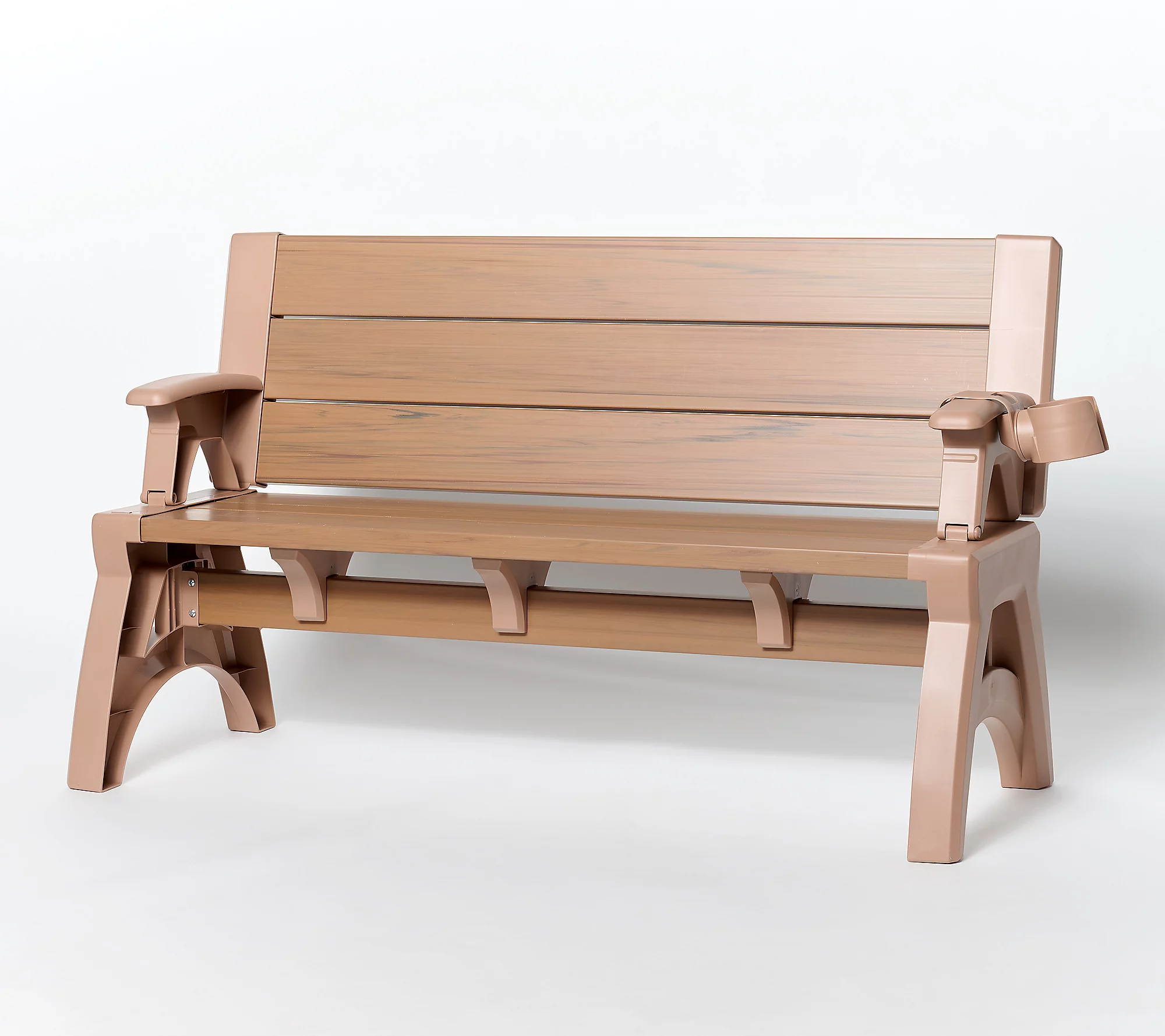🎉𝑻𝒐𝒅𝒂𝒚'𝒔 𝑺𝒑𝒆𝒄𝒊𝒂𝒍 𝑽𝒂𝒍𝒖𝒆💝Buy 2 Get 2 Free✨Convert-A-Bench Gen II XL Bench-to-Table with Cup Holder