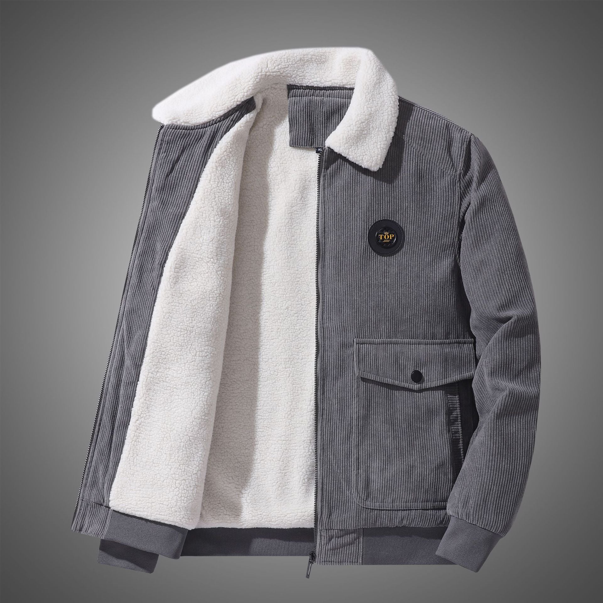LIAM™ | Gewatteerde Fleece Jack