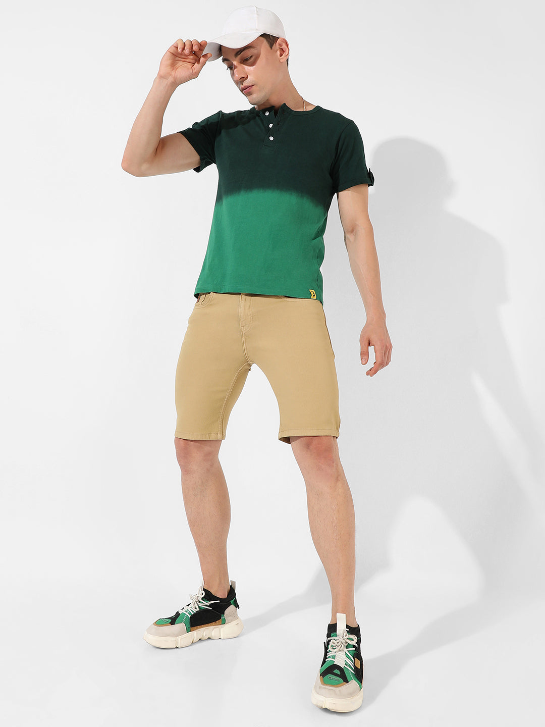 Ombre Henley T-Shirt