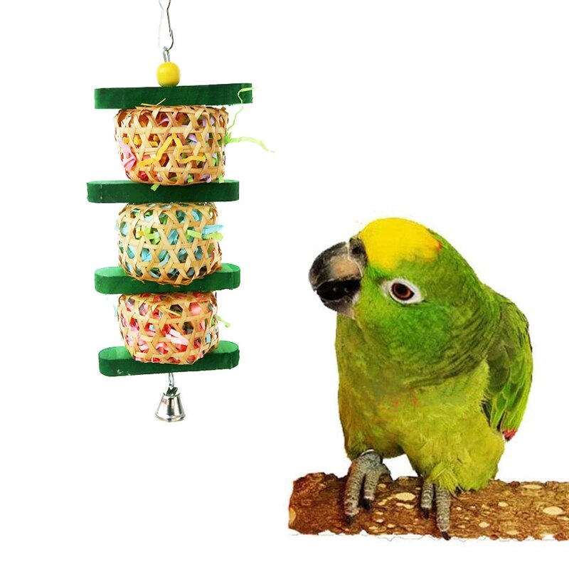 Bite Bells Bird Toys