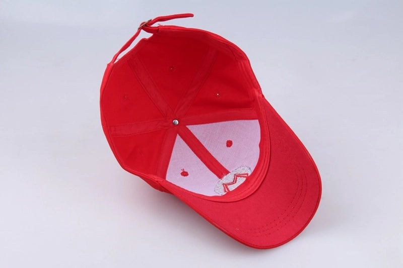 Unisex Basic Letter Embroidery Crimping Baseball Cap